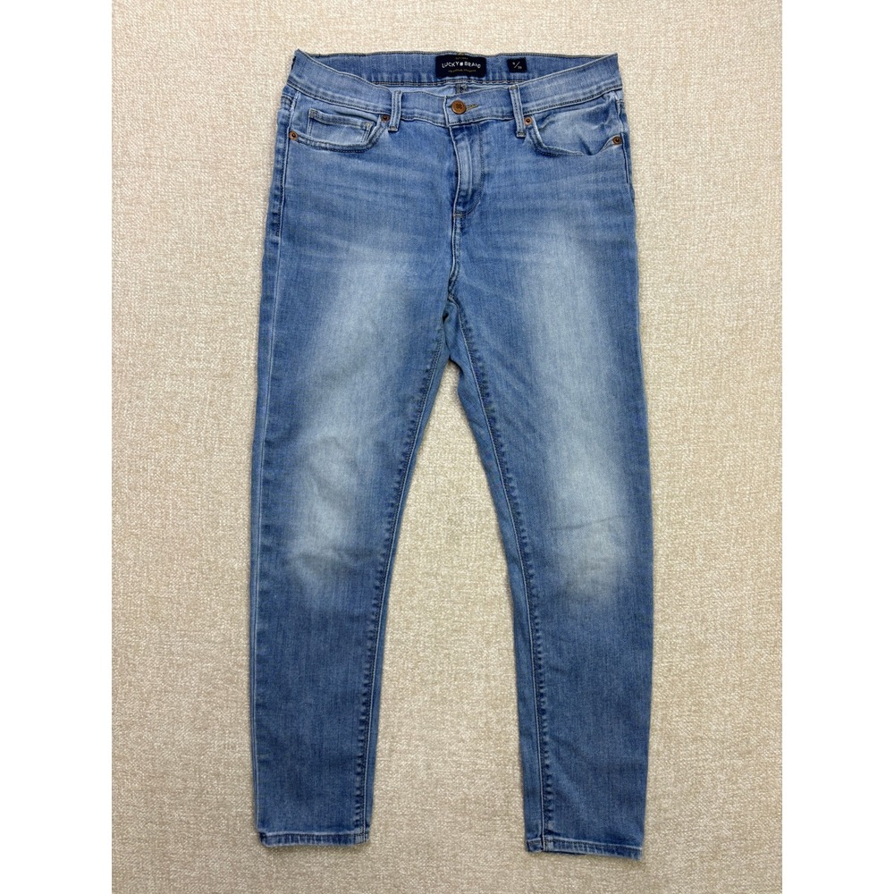 Lucky Brand Brooke Legging Jeans Womens 8/29 Medium Wash Blue Skinny Denim